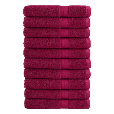 (bordeaux, x cm/ pcs) vidaXL Premium Sauna Towels Guest Bath Towel pcs Gold 600gsm 100% Cotton