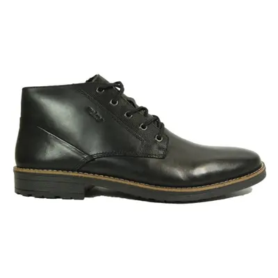 (9 (Adults')) | Black Leather | Men's Smart Chukka Boots