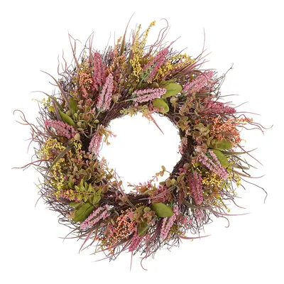 Decorative Wreath GUANCHA Pink