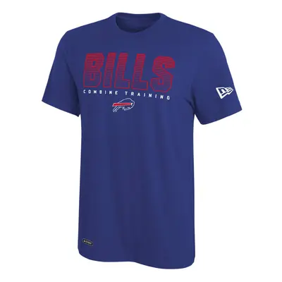 New Era NFL Men's Team Pride Dri-Tek Short Sleeve T-Shirt, Buffalo Bills, Small