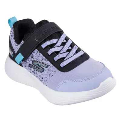 (12.5 UK Child, Black/Lavender) Skechers Childrens/Kids Go Run V2 Trainers