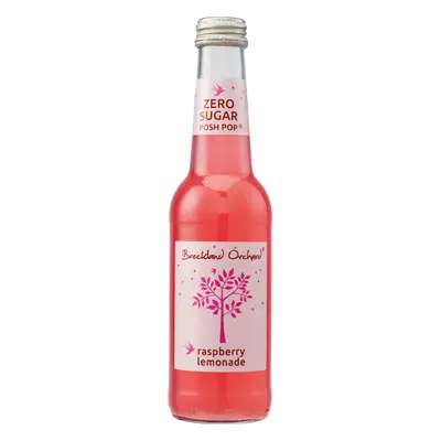 BRECKLAND ORCHARD Zero Sugar Posh Pop Rasp Lemonade 275ml (Pack of 12)