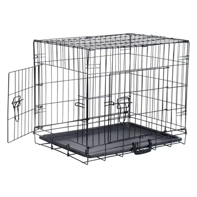 Home Double Door Dog Crate - Small