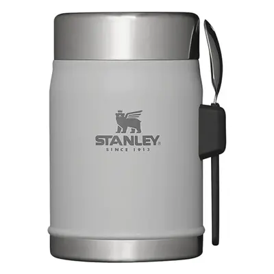 (14oz, Ash) Stanley Classic Legendary 14OZ Thermal Travel Food Jar Pot With Spork