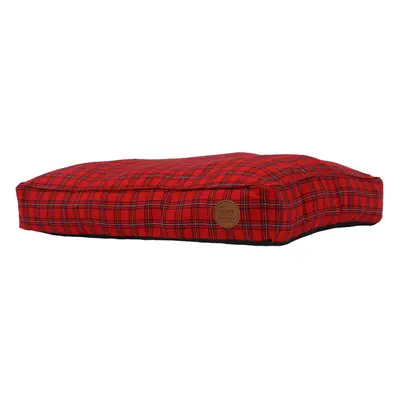 Ancol Red Tartan Dog Mattress Soft Comfortable Machine Washable Pet Puppy Bed 75x60cm