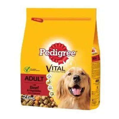 Pedigree Complete Adult Beef&veg - 2.6kg