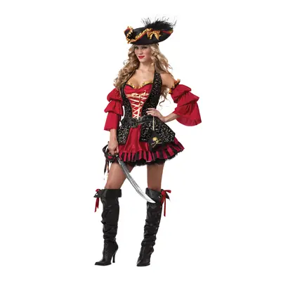 California Costumes Spanish Lass Pirate X-Large