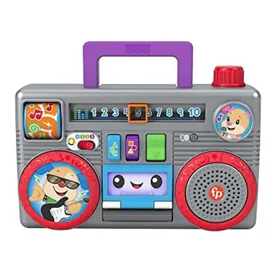 Fisher-Price - Laugh & Learn Stereo Baby Dj, Multilingual Edition, Music Activity Game with Teac