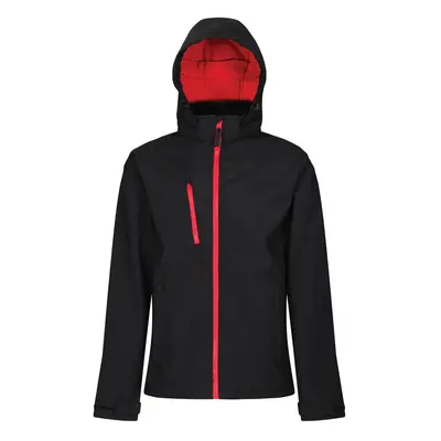 (S, Black/Red) Regatta Mens Venturer Layer Membrane Soft Shell Jacket