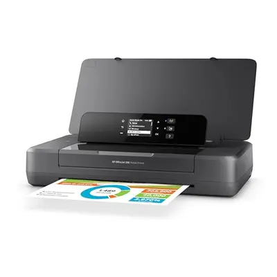 HP 2M32H38 Officejet Colour Wireless Mobile Printer, Black