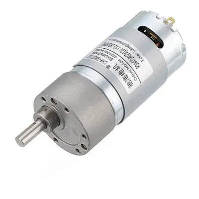 (1650rpm) 12V 330/550/1650rpm Reduction Gear Carbon Brush High Torque DC Geared Motor