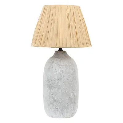 Table Lamp MATILDE Ceramic Grey