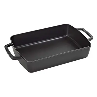 Staub Baking Dish Rectangular x Black Black