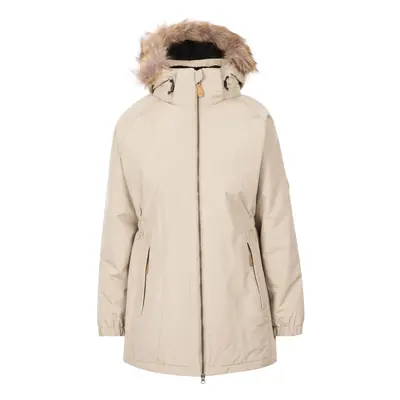 (XXL, Oatmilk) Trespass Womens/Ladies Celebrity Insulated Longer Length Parka Jacket