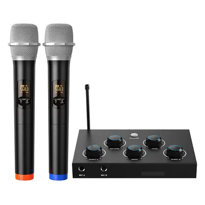 DIGITNOW Portable Karaoke Microphones Mixer System Set Karaoke Machine