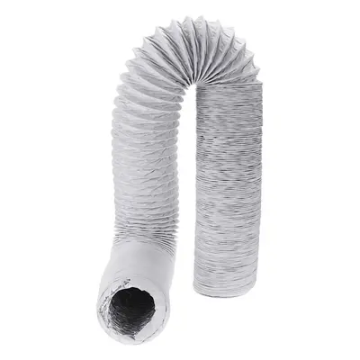 (White) 8cm Dia 7m Long Universal Portable Air Conditioner Spare Parts Exhaust Hose Vent Tube Co