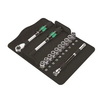 Wera 8006 SC Zyklop Hybrid Metric Socket Set of Metric 1/2in Drive