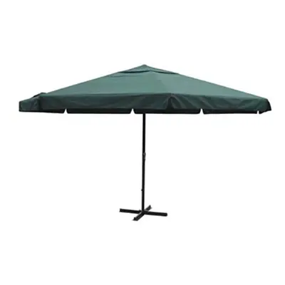 vidaXL Parasol Green Aluminium 500cm Outdoor Garden Patio Umbrella Sunshade