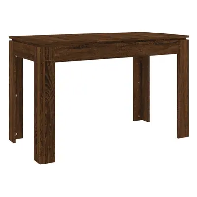 (brown oak) vidaXL Dining Table Engineered Wood Kitchen Dining Room Table Multi Colours