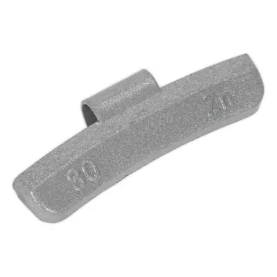 100 PACK 30g Hammer On Wheel Weights - Plastic Coated Zinc Alloy - Wheel Balance