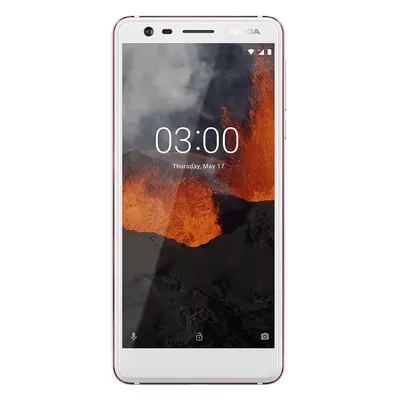 (White/Iron) Nokia 3.1 Dual Sim | 16GB | 2GB RAM