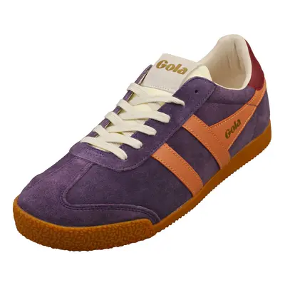 Gola Elan Womens Fashion Trainers in Plum Terracotta - UK