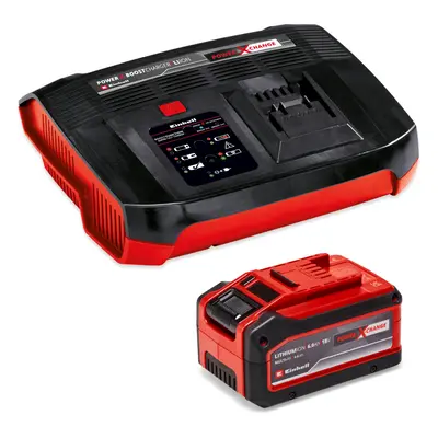 Einhell 6.0Ah Battery And 6A Boost Charger Power X-Change Starter Kit 1350W PXC