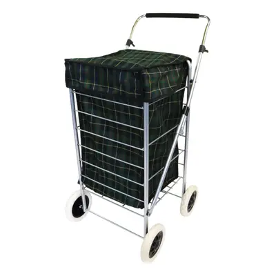 Oypla Wheel Folding Shopping Trolley Bag Cart Market Laundry