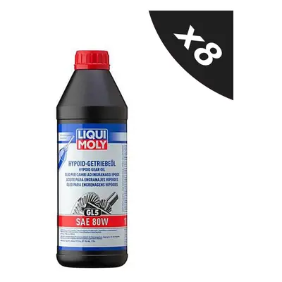 Liqui Moly Hypoid Gear Oil SAE 80W API GL5 MAN Typ M1 8x1L