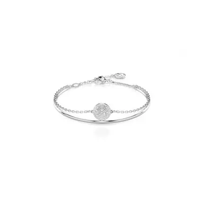 Swarovski Meteora White Rhodium Plated Bangle