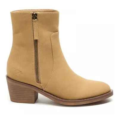 (8 (Adults')) Yonder | Camel | Ladies Smart Ankle Boots