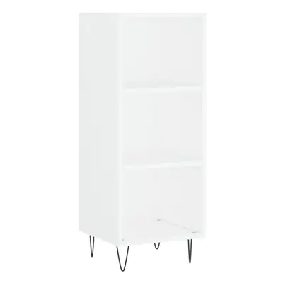 (white) vidaXL Sideboard Cabinet Storage Cabinet Side Cabinet Cupboard Engineered Wood