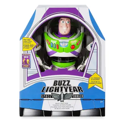 Disney Official Store Toy Story Buzz Lightyear Deluxe Talking Figure Toy Doll