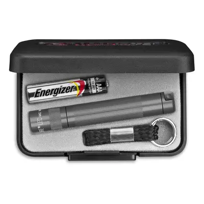 Maglite Solitaire LED Presentation Box Flashlight - Grey