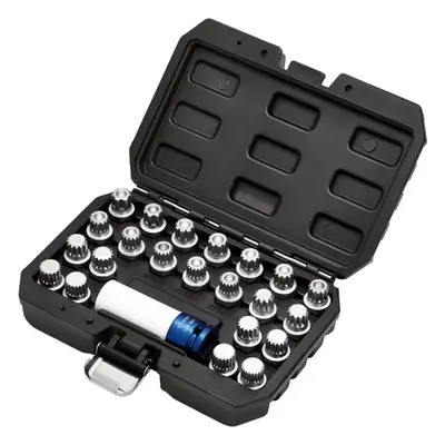 Draper VAG LOCKINGWHEEL SOCKETSET23PC 13600 VAG Locking Wheel Socket Set (23 Piece)