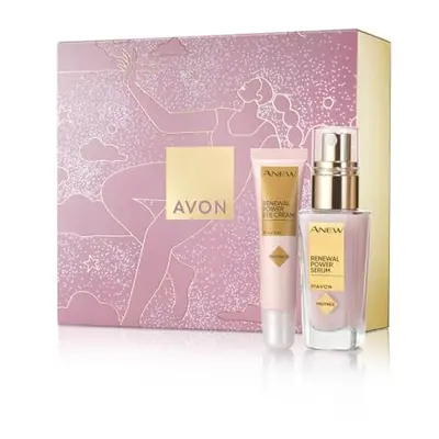 Anew Renewal Power Couple Two Piece Gift Set with Anew Renewal Power Serum 30ml and Anew Power E