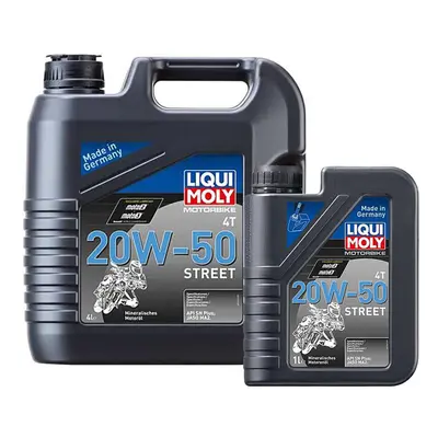 Liqui Moly 20w50 Mineral Stroke Motorbike Engine Oil 5L