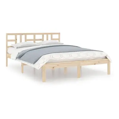 (brown, x cm) vidaXL Solid Wood Bed Frame Bedroom Bedstead Bed Base Multi Colours/Sizes