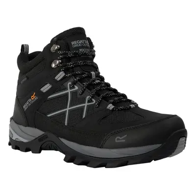 (6.5 UK, Black/Graphite Black) Regatta Mens Samaris III Walking Boots