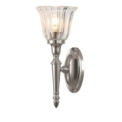 IP44 Wall Light Tulip Shape Glass LED Included Polished Nickel LED G9 3.5W