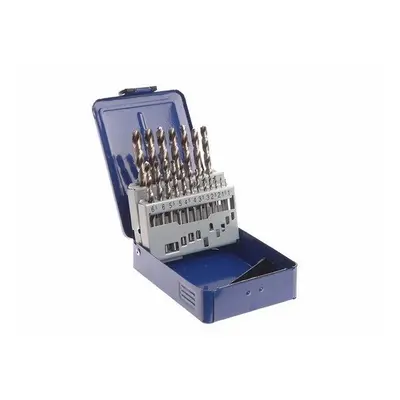 Faithfull FAIMSET19PRO HSS Drill Bit Set of M2 - 10mm & Case