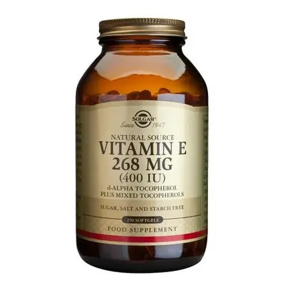 Solgar Vitamin E mg (400 IU) Mixed Softgels