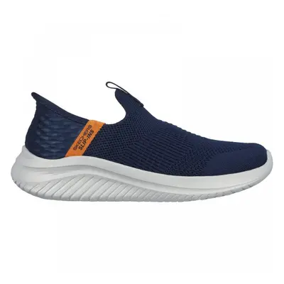 (2 (Children's)) Ultra Flex 3.0 - Smooth Step | Navy | Childrens Slip Ins Trainers