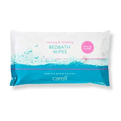 Carell Bed Bath Wipes Pack of - Wipes per Pack (192 Wipes) - Easy to use, Containing Aloe Vera, 