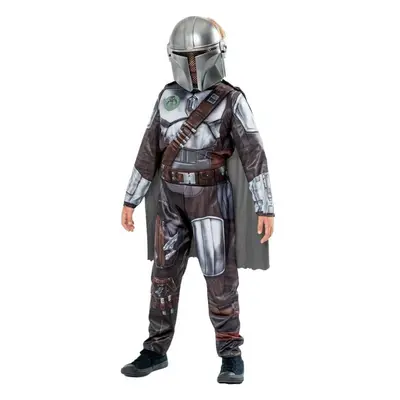 (5-6 Years, Brown/Silver) Rubies Boys Star Wars: The Mandalorian Costume