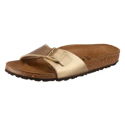 Birkenstock Womens Mules Madrid Birko-Flor gold Sandal