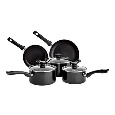 5-Piece Non Stick Induction Cookware Set - Including Frying Pan, Saucepan and Casserole with Lid