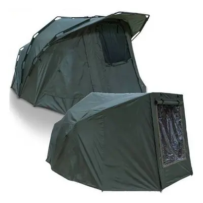 NGT FORTRESS BIVVY WITH HOOD AND OVERWRAP WINTER SKIN MAN FISHING