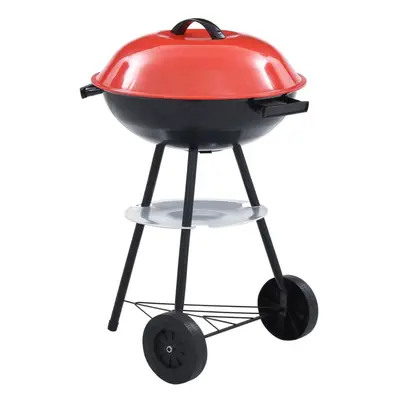 vidaXL Portable Charcoal Kettle BBQ | Extra Large Barbecue Grill