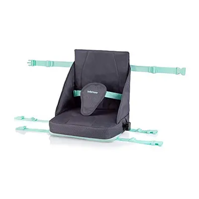 Up And Go baby booster seat for dining chair, height-adjustable, foldable and portable